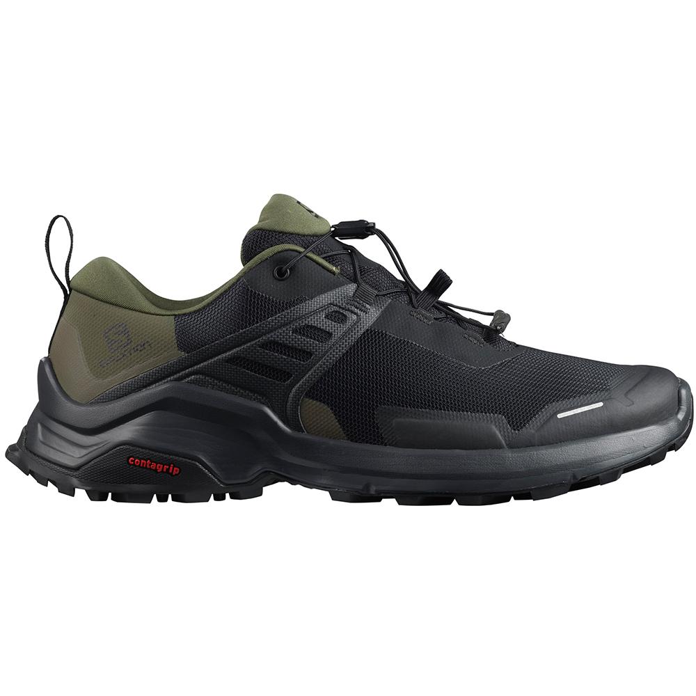 Salomon Singapore Mens Trail Running Shoes - X RAISE Black | 41956-PZVL